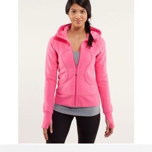 Lululemon Athletica Pink Scuba Full Zip